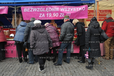 Dzien Niepodleglosci w Gdansku. Na Targu Weglowym odbywal...