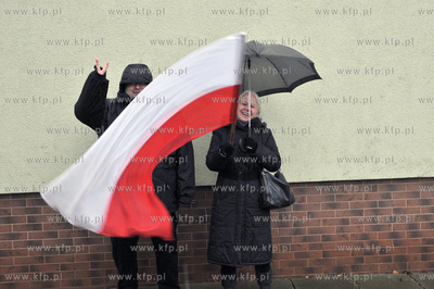 Manifestacja w obronie demokracji zorganizowana na...