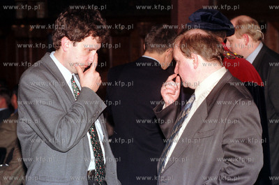 Jacek Karnowski i Aleksander Hallfot. LUKASZ GLOWALA...