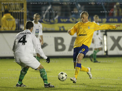Gdynia. Ekstraklasa pilki noznej. Mecz Arka Gdynia...