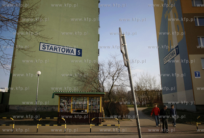 Gdansk Zaspa. Kiosk z gazetami przy ul Startowej.
08.04.2010
fot....