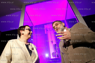 Gdansk.Inauguracja zegara wahadlowego Hevelius 2011....