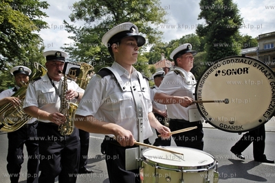Gdansk. Sobotkowe Swieto Jaskowej Doliny. Nz. uroczysta...
