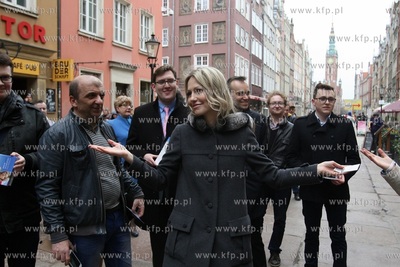 Wizyta kandydatki na fotel prezydenta RP Magdaleny...