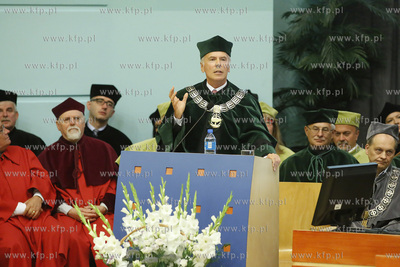 Aula wydziału Prawa i Administracji Uniwersytetu Gdańskiego....