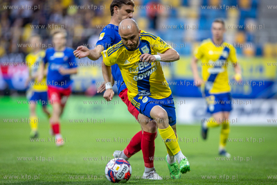 Baraże o ekstraklasę. Arka Gdynia - Odra Opole. Nz.
30.11.2023
fot....