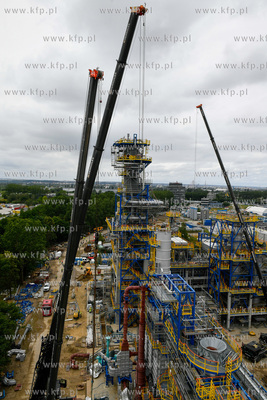 Budowa, Hydrokrakingowego Bloku Olejowego ( HBO ),...