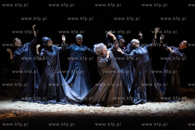 Gdańsk, Teatr Wybrzeże. Próba medialna spektaklu...