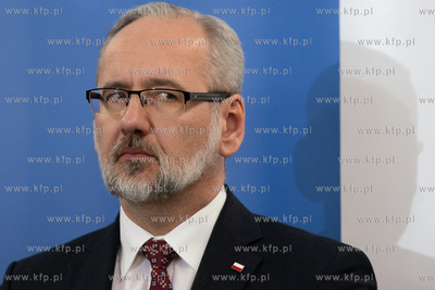 Gdańsk.  UCK.  Briefing prasowy „Bezpieczeństwo...