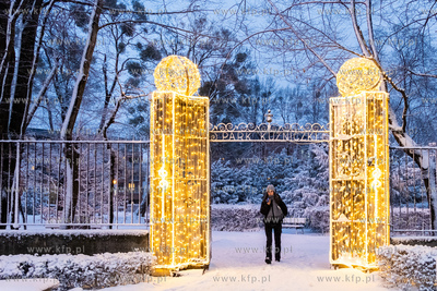 Gdańsk Wrzeszcz. Park Kuźniczki. 15.01.2024 / fot....