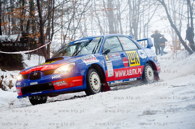 Skrzeszewo. Odcinek specjalny 8 Rajdu Lotos Baltic...