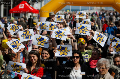 Sopot. Skwer Kuracyjny. Pola Nadziei na Pomorzu - wielka...