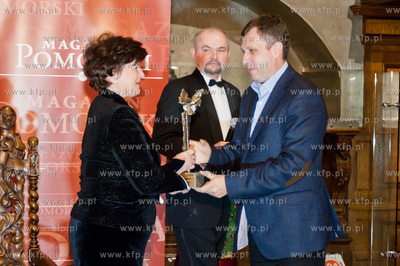 Gdansk. Dwor Artusa. Uroczystos rozdania nagrod Orlow...