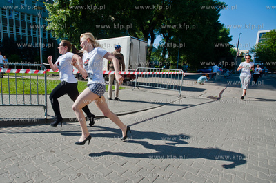 Kampus Politechniki Gdanskiej. Pierwsza edycja Biegu...