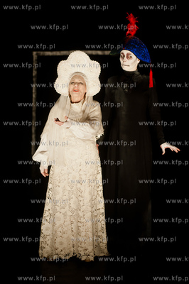 Gdansk. Teatr Wybrzeze. Proba spektaklu pt. Martwe...