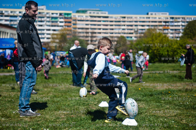 Gdansk. Przymorze. Festyn dla dzieci pt. Wodna Kraina...