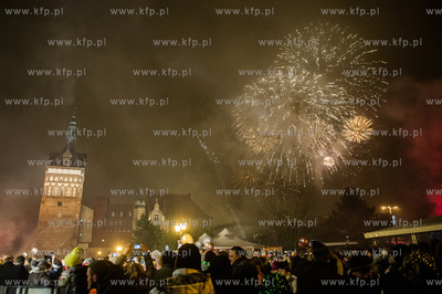 Zabawa sylwestrowa na Targu Weglowym w Gdansku.
31.12.2014
fot....