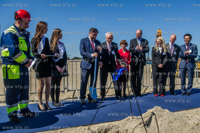 Gdansk. Terminal kontenerowy DCT. Uroczystosc inauguracji...