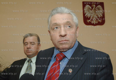 Byly wicepremier i Minister Rolnictwa Andrzej Lepper...