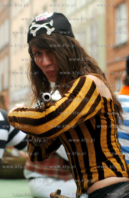 Baltic Sail 2008. Parada zeglarzy ulica Dluga w Gdansku.
11.07.2008
Fot....