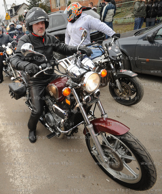 Sobowidz. Rozpoczecie sezonu motocyklowego Jajcarnia...