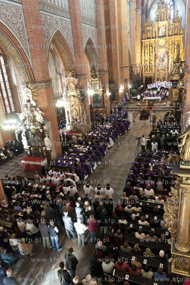 Eksporta zwlok biskupa Szlagi do katedry pelplinskiej....