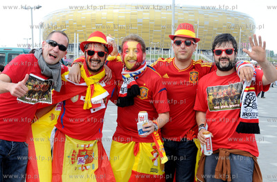Okolice gdanskiego stadionu przed meczem EURO 2012...
