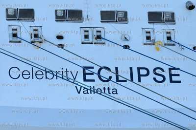 Gdynia. Wycieczkowiec Celebrity Eclipse w Gdyni. 18.06.2014...