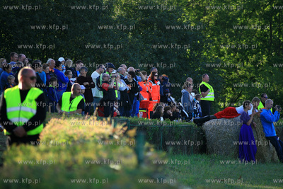 Rekonstrukcja bitwy z okresu kampanii napoleonskiej...