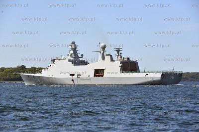 Gdynia. Miedzynarodowe manewry Baltops 2015 organizowane...