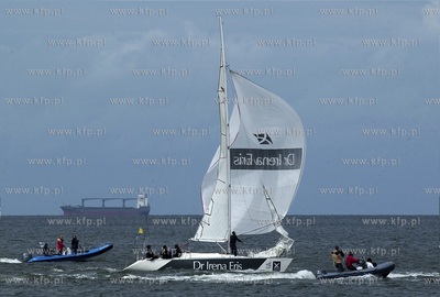 Sopot. Zatoka Gdanska k. Molo. Energa Sopot Match Race...