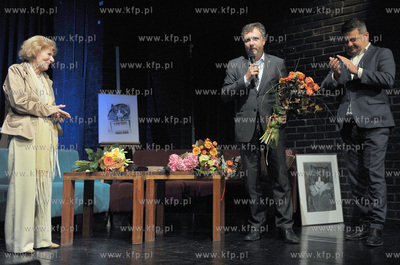 Sopot. Teatr na Plazy. Benefis Krystyny Lubienskiej....