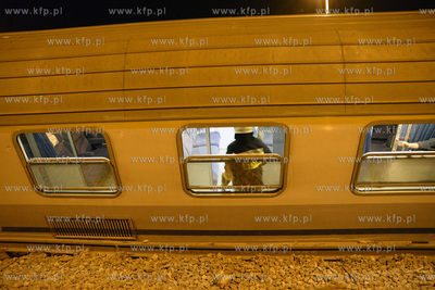 Wypadek kolejowy w Smetowie Granicznym kolo Kwidzyna....