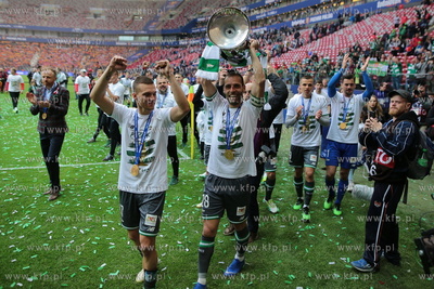Warszawa, Stadion Narodowy. 
Finał Pucharu Polski....