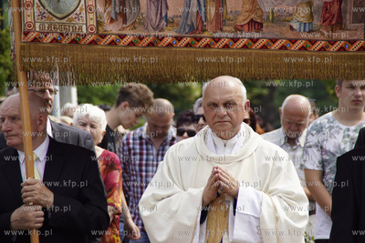 Procesja Bożego Ciała w parafii św. Maksymiliana...