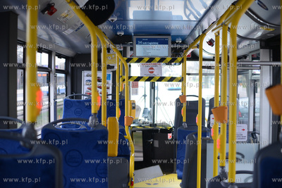 Gdynia. W zwiazku z pandemia koronowirusa COVID-19...