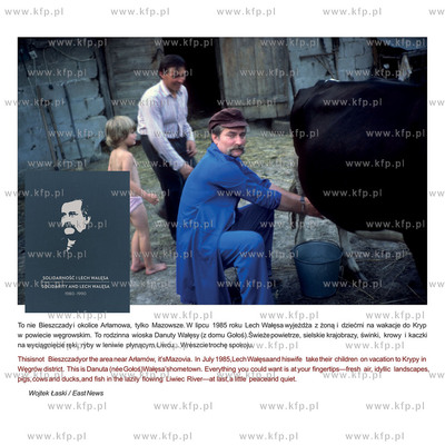 Album fotograficzny Solidarność i Lech Walęsa 1980-1990...