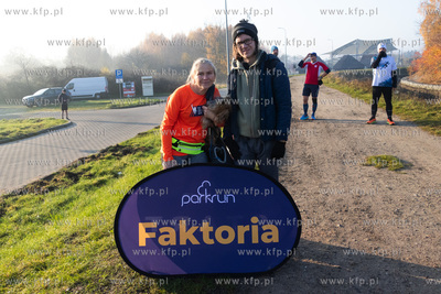 Biało-czerwony parkrun na terenie Parku Kulturowego...