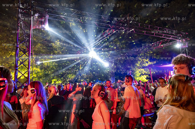 Opener Park Kolibki. Nz. Strefa Silent Disco.23.07.2021...