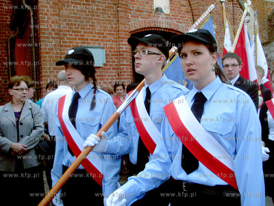 Obochody Swieta Konstytucji 3 maja w Zukowie. 3.05.2012...