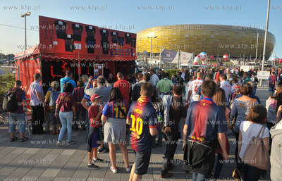 PGE ARENA w Gdansku. Super-Mecz miedzy Lechia Gdansk,...