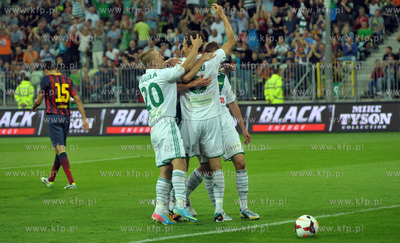 PGE ARENA w Gdansku. Super-Mecz miedzy Lechia Gdansk,...