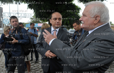 Gdansk. Rocznica podpisania Porozumien Sierpniowych....