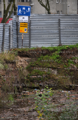 Gdansk. Prace archeologiczne przy ul. Dlugie Ogrody....