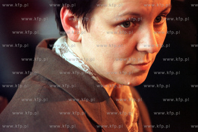 Olga Tokarczuk
Gdansk 10.03.2000
fot. Lukasz Glowala...