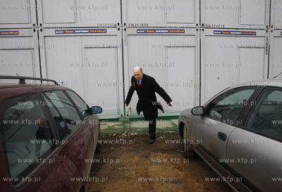 Sekretarz Generalny UEFA David Taylor odwiedzil Gdansk....