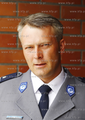 Sopot. Komenda Policji. Nz Komendant Miroslaw Pinkiewicz....