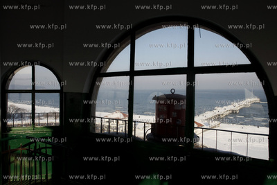 Sopot. Molo widziane z latarni morskiej.
05.02.2010
fot....