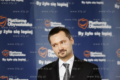 Gdansk. Zjazd gdanskiej Platformy Obywatelskiej, na...