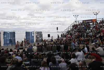 Scena Letnia w Orlowie.  Festiwal Globaltica World...